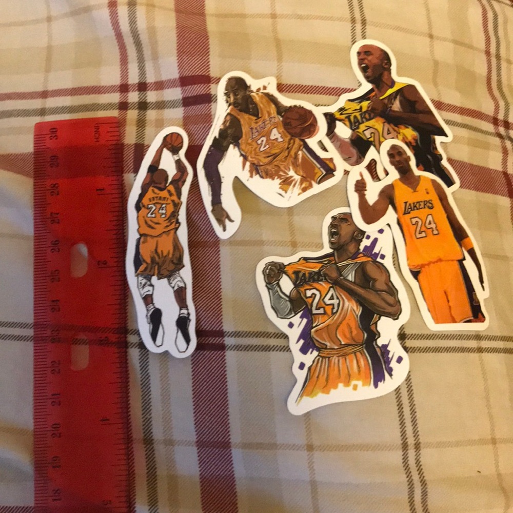 Various Kobe stickers